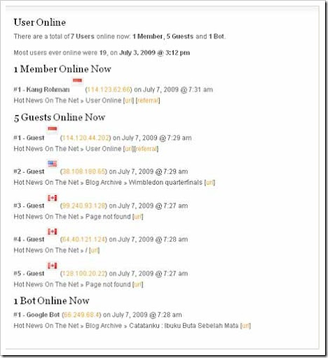 Useronline