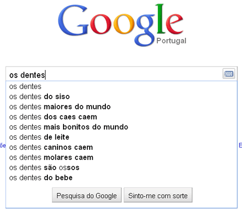 os dentes