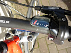 Alfine trigger shifter and Deore levers.