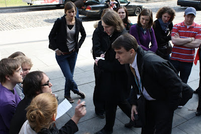 NMUN Delegation in Interview with Arnold Pronto