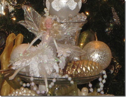 fairy in centerpiece