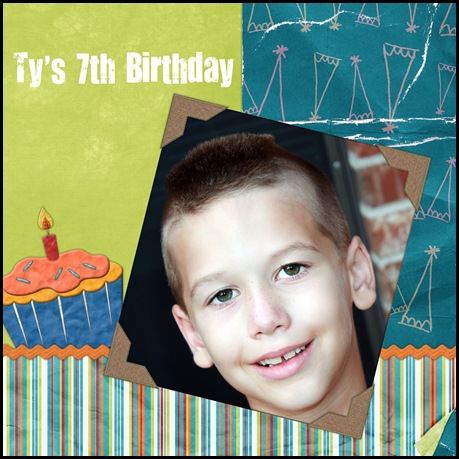 Ty's 7th Birthday