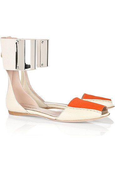 Giambattista Valli Metal-Cuffed Sandals ($900)