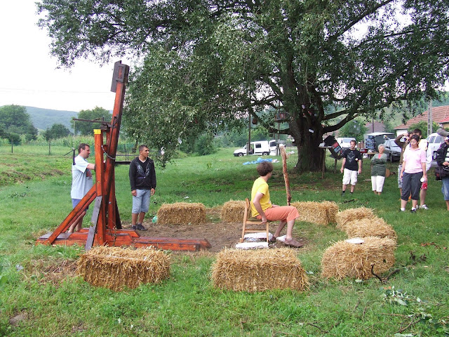 A műsorvezető kivégzése előtt