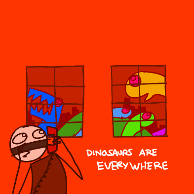 dinosaursareeverywhere
