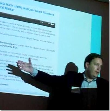 tim giving talk at uga food entrepreneur class tim giving talk at uga food entrepreneur class