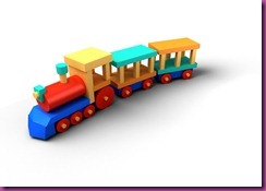 tren colores