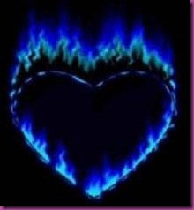 fuego azul