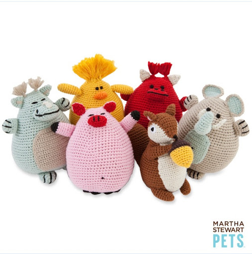 Aren't the crochet squeak toys adorable.