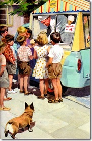 vintage ice cream truck