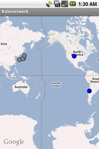 Rain network for Android