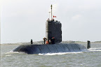 The Chicoutimi's arrival in Victoria will begin a five-year, $370-million maintenance contract for Victoria Shipyards Victoria class submarine