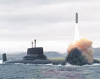 Bulava missile launch