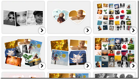 Choose Collages Template Choose Collages Template
