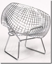 harry bertoia poltrona diamante