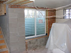 Basement egress window installed. So much light!