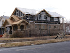 NE Corner of house with trim