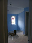 Madeleine's room with paint