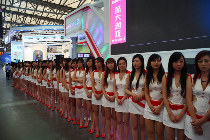 美眉日报 58c379f7t718906f66196 ChinaJoy 2009 盛大展台ShowGirl实拍