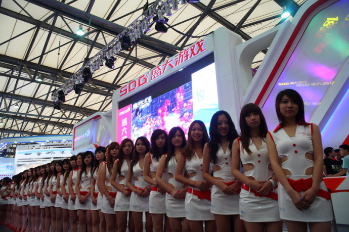 美眉日报 58c379f7t718906fc65dd ChinaJoy 2009 盛大展台ShowGirl实拍