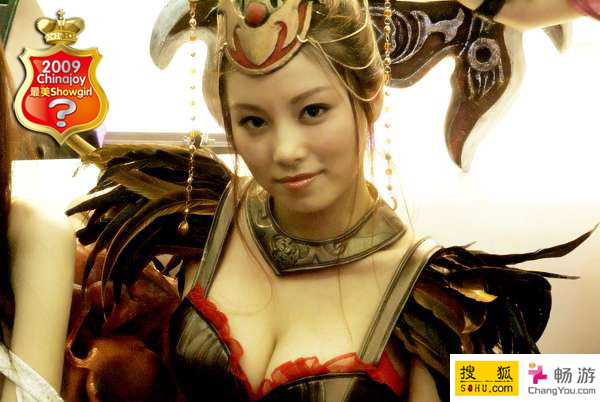 美眉日报 20090724063416349 杨若惜~陶洁婷@ChinaJoy 2009 搜狐畅游展台