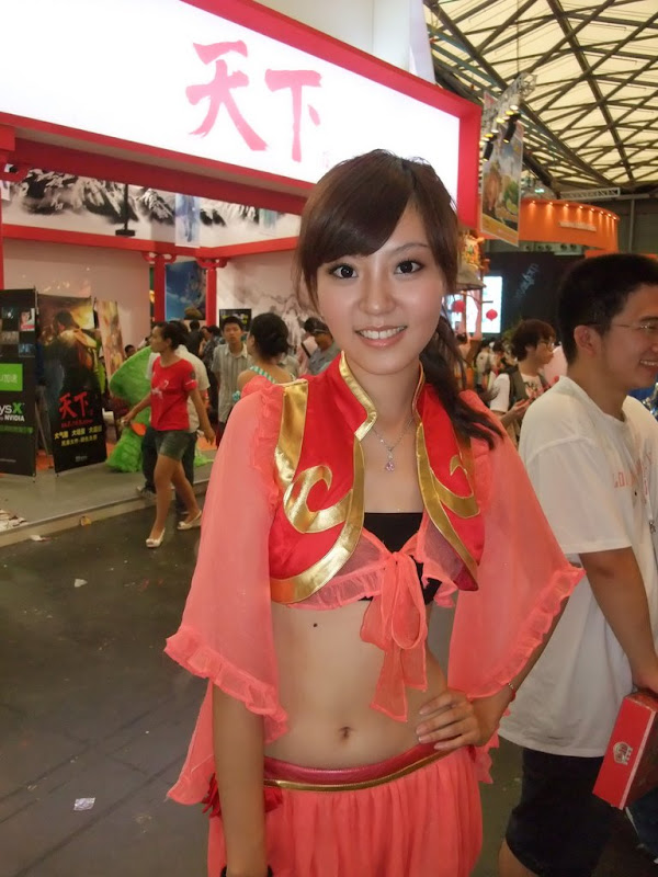 美眉日报 DSCF1155 ChinaJoy 2009 美眉~波波女人网版本~3