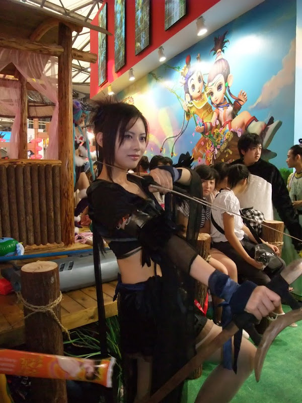 美眉日报 DSCF1147 ChinaJoy 2009 美眉~波波女人网版本~3