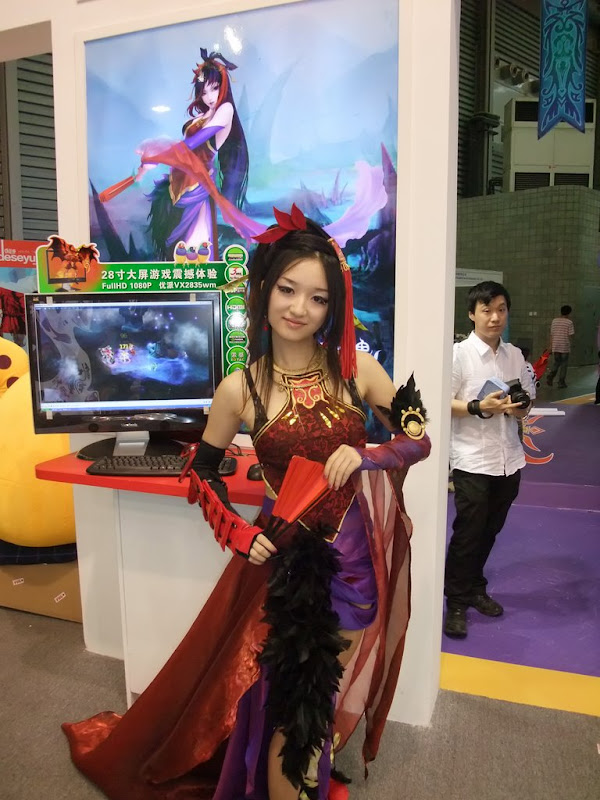 美眉日报 DSCF1151 ChinaJoy 2009 美眉~波波女人网版本~3
