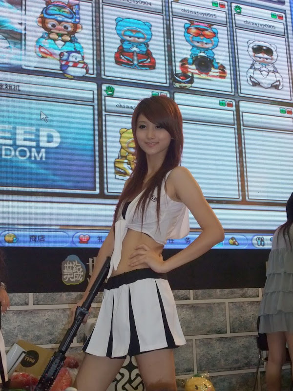美眉日报 DSCF0837 ChinaJoy 2009 美眉~波波女人网版本~1