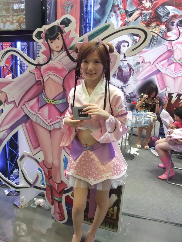 美眉日报 DSCF0824 ChinaJoy 2009 美眉~波波女人网版本~1