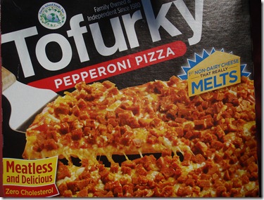 Tofurky Pizza