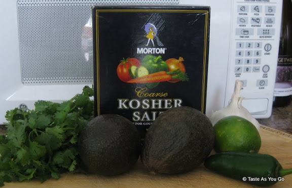 Ingredients for Guacamole