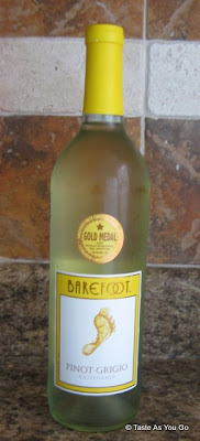 Barefoot Pinot Grigio - Photo by Taste As You Go