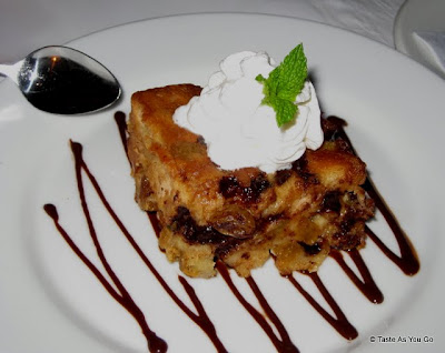 Chocolate Rum Bread Pudding at Ideya Latin Bistro in New York, NY - Photo by Taste As You Go