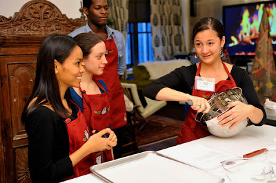 Baking Cookies at the Hershey's Baking Party and Cookie Exchange at Robert Verdi's Luxe Laboratory in New York, NY - Photo Courtesy of JSH&A Public Relations