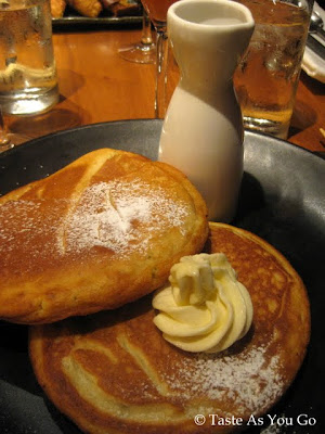 Kaffir Lime Leaf Pancakes with Lemongrass Butter at Kittichai in New York, NY - Photo by Taste As You Go