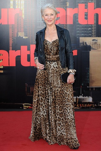 Helen Mirren attends the UK premiere of her new film Arthur