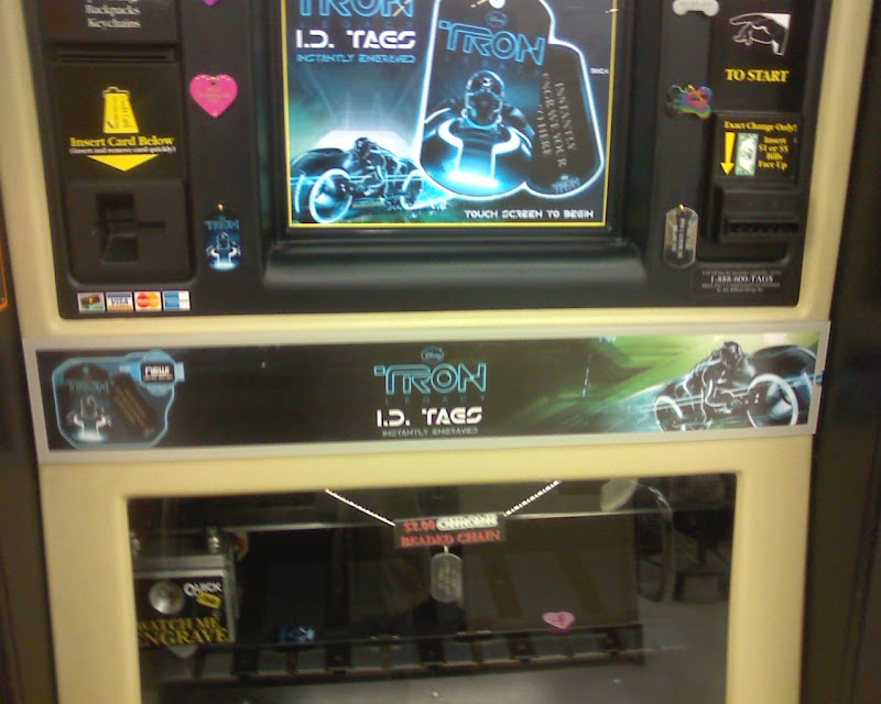 walmart dog tag machine