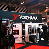 yokohama tyre stands at autosport show 2011