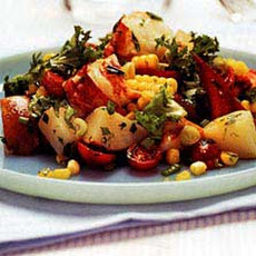 Lobster, Corn, and Potato Salad with Tarragon