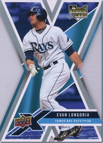 2008 UD X Longoria Die Cut 2008 UD X Longoria Die Cut