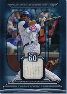 2011 Topps Soto Jersey 2011 Topps Soto Jersey