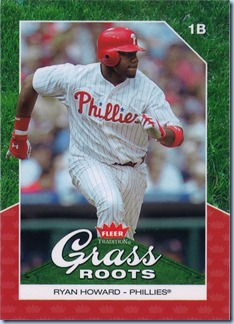 2006 Fleer Trad Howard Grass Roots