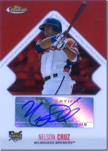 2006 Topps Finest Cruz 2006 Topps Finest Cruz