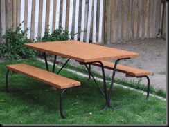 picnic table