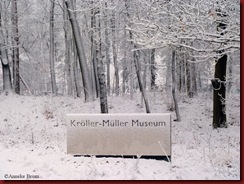 Kröller Müller museum