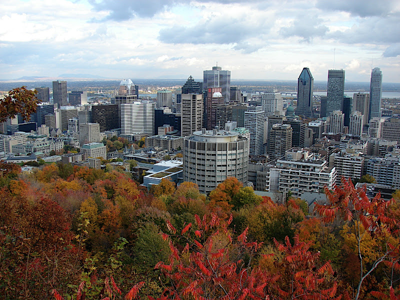 Montréal vanaf Mont Royal