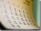 calendário