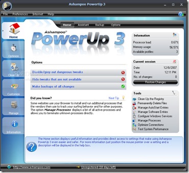 Download Ashampoo PowerUp 3.23