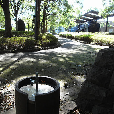 水飲み場：平塚市博物館あたり